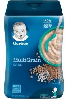 Gerber Baby Multi Grain Çok Tahıllı 16 oz 454 gr 454 gr Kaşık Mama kullananlar yorumlar